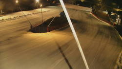 Spodní část sjezdovky skiareálu Karolinka