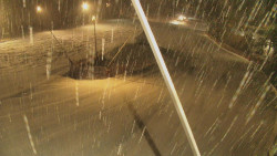 Spodní část sjezdovky skiareálu Karolinka