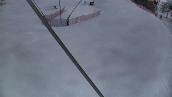 Spodní část sjezdovky skiareálu Karolinka