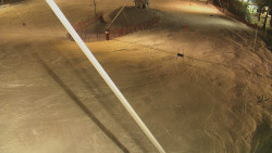 Spodní část sjezdovky skiareálu Karolinka