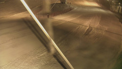 Spodní část sjezdovky skiareálu Karolinka