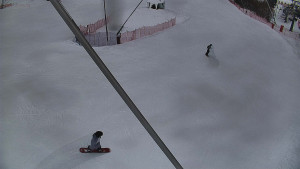 Skiareál Karolinka  - Spodní část sjezdovky skiareálu Karolinka - 19.2.2026 v 09:32