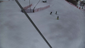 Skiareál Karolinka  - Spodní část sjezdovky skiareálu Karolinka - 19.2.2026 v 12:46