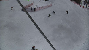 Skiareál Karolinka  - Spodní část sjezdovky skiareálu Karolinka - 19.2.2026 v 14:02