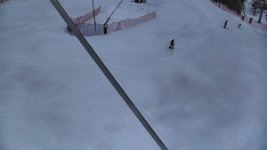 Skiareál Karolinka  - Spodní část sjezdovky skiareálu Karolinka - 19.2.2026 v 16:02