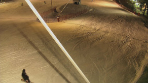 Skiareál Karolinka  - Spodní část sjezdovky skiareálu Karolinka - 19.2.2026 v 18:16