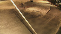 Spodní část sjezdovky skiareálu Karolinka