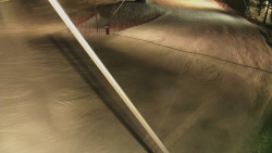 Spodní část sjezdovky skiareálu Karolinka