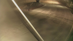 Spodní část sjezdovky skiareálu Karolinka