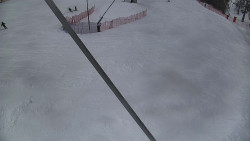 Spodní část sjezdovky skiareálu Karolinka