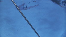 Spodní část sjezdovky skiareálu Karolinka