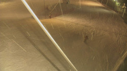 Spodní část sjezdovky skiareálu Karolinka