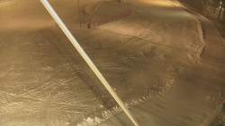 Spodní část sjezdovky skiareálu Karolinka