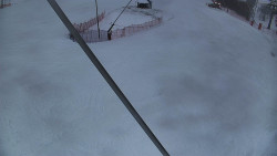 Spodní část sjezdovky skiareálu Karolinka