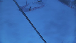 Spodní část sjezdovky skiareálu Karolinka