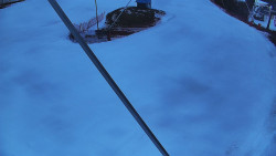 Spodní část sjezdovky skiareálu Karolinka