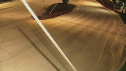 Spodní část sjezdovky skiareálu Karolinka