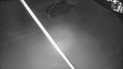 Spodní část sjezdovky skiareálu Karolinka