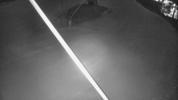 Spodní část sjezdovky skiareálu Karolinka