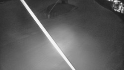 Spodní část sjezdovky skiareálu Karolinka