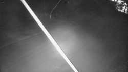 Spodní část sjezdovky skiareálu Karolinka