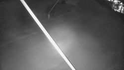 Spodní část sjezdovky skiareálu Karolinka