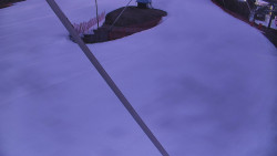 Spodní část sjezdovky skiareálu Karolinka