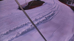 Spodní část sjezdovky skiareálu Karolinka