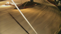 Spodní část sjezdovky skiareálu Karolinka