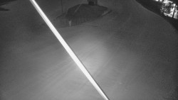 Spodní část sjezdovky skiareálu Karolinka