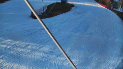 Spodní část sjezdovky skiareálu Karolinka