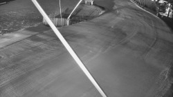 Spodní část sjezdovky skiareálu Karolinka