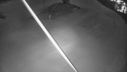 Spodní část sjezdovky skiareálu Karolinka