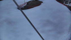 Spodní část sjezdovky skiareálu Karolinka