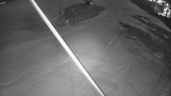 Spodní část sjezdovky skiareálu Karolinka