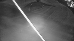 Spodní část sjezdovky skiareálu Karolinka