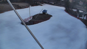 Skiareál Karolinka  - Spodní část sjezdovky skiareálu Karolinka - 4.3.2026 v 07:02