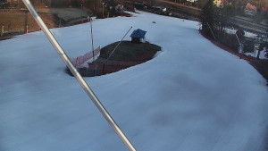 Skiareál Karolinka  - Spodní část sjezdovky skiareálu Karolinka - 4.3.2026 v 08:16