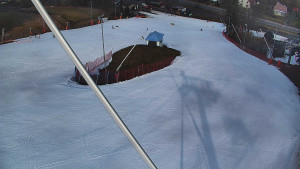 Skiareál Karolinka  - Spodní část sjezdovky skiareálu Karolinka - 4.3.2026 v 10:16