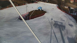 Skiareál Karolinka  - Spodní část sjezdovky skiareálu Karolinka - 4.3.2026 v 10:32