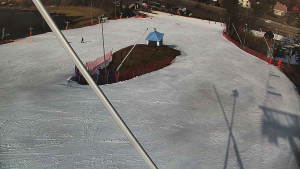 Skiareál Karolinka  - Spodní část sjezdovky skiareálu Karolinka - 4.3.2026 v 11:00