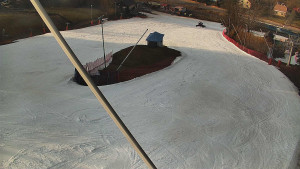 Skiareál Karolinka  - Spodní část sjezdovky skiareálu Karolinka - 4.3.2026 v 16:02