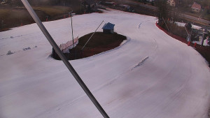 Skiareál Karolinka  - Spodní část sjezdovky skiareálu Karolinka - 4.3.2026 v 17:16