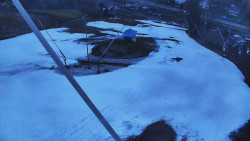 Spodní část sjezdovky skiareálu Karolinka