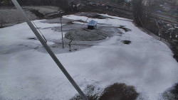 Spodní část sjezdovky skiareálu Karolinka