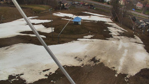 Skiareál Karolinka  - Spodní část sjezdovky skiareálu Karolinka - 2.4.2026 v 14:46