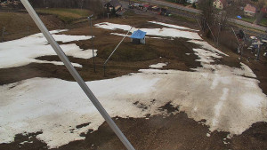 Skiareál Karolinka  - Spodní část sjezdovky skiareálu Karolinka - 2.4.2026 v 16:16