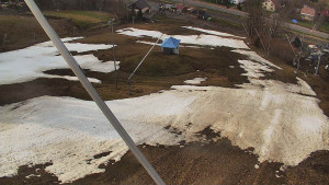 Skiareál Karolinka  - Spodní část sjezdovky skiareálu Karolinka - 2.4.2026 v 16:46