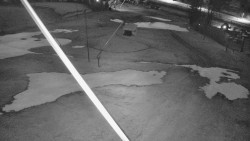 Spodní část sjezdovky skiareálu Karolinka