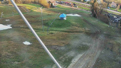 Spodní část sjezdovky skiareálu Karolinka